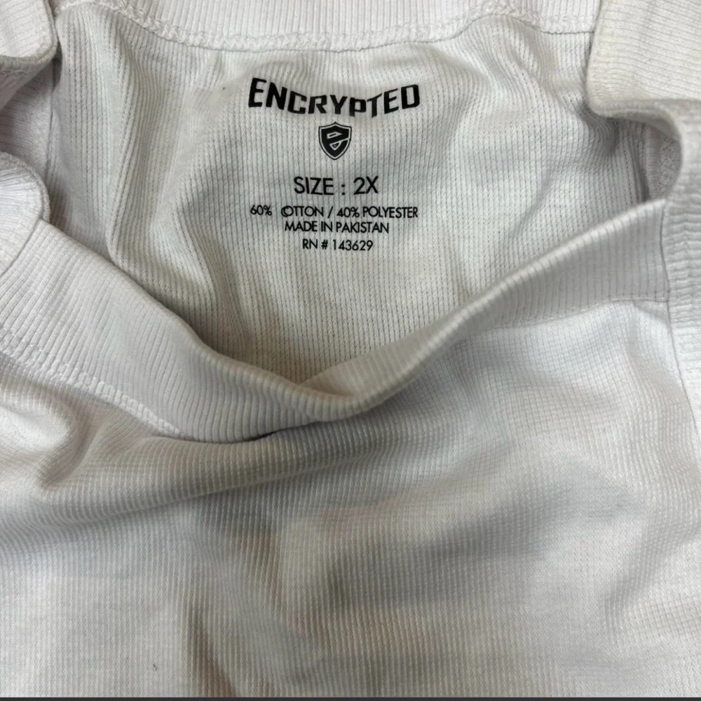 Encrypted White Men's Tank Top